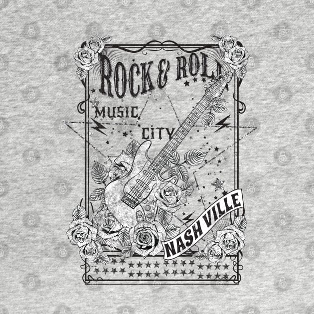 Rock and roll Nashville by LifeTime Design